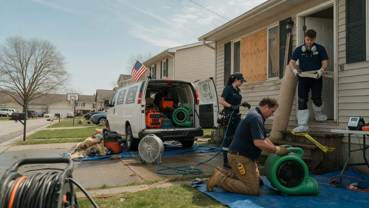 Water Damage Restoration in Folcroft, PA near me